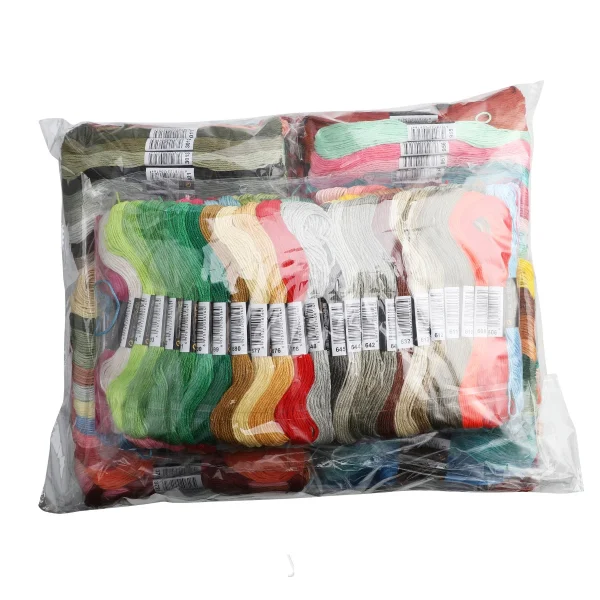 Sachet d'échevettes de fil à broder