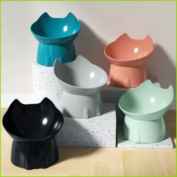 Gamelle surélevée oreilles de chat