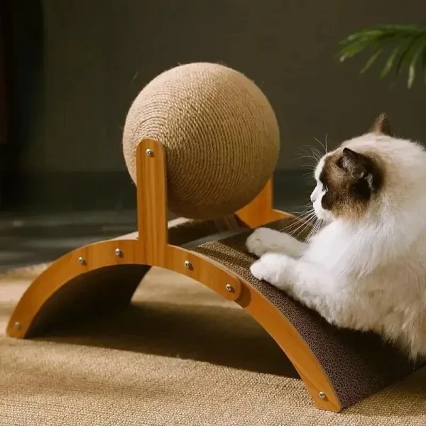Griffoir arche avec balle en sisal
