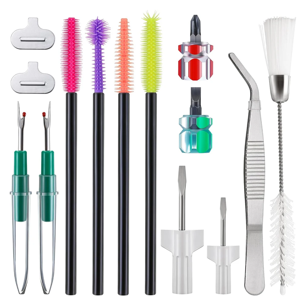 Kit d'entretien de 14 outils pour machine à coudre