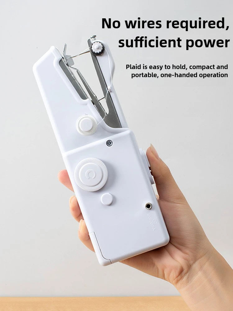 Machine à coudre à main tenue d'une main