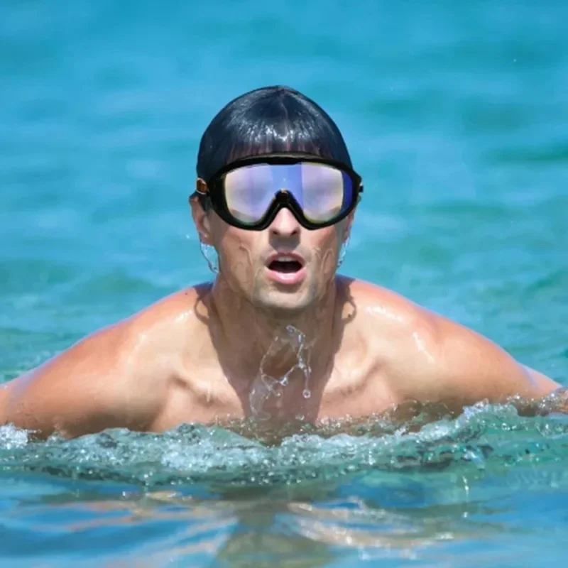 À la baignade