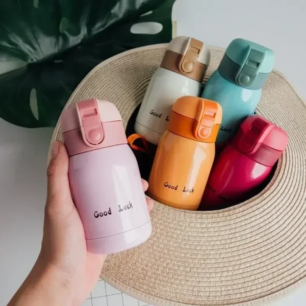Mini bouteille isotherme de poche, 200 ou 360 ml