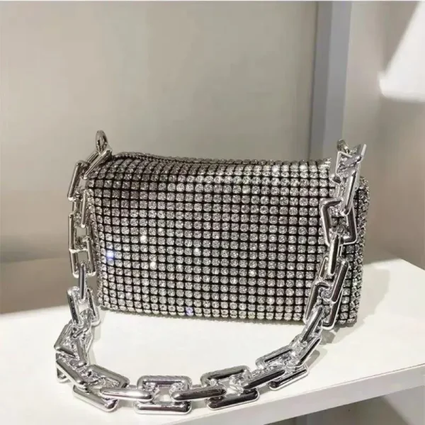 Sac argenté