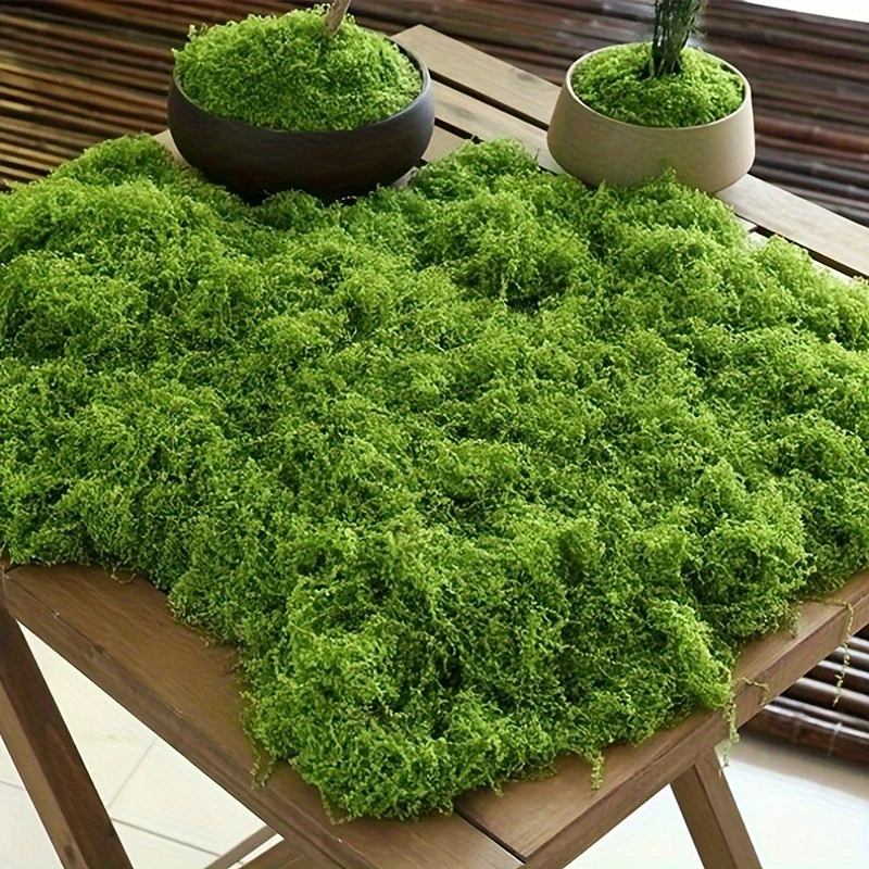 Mousse étalée sur une table
