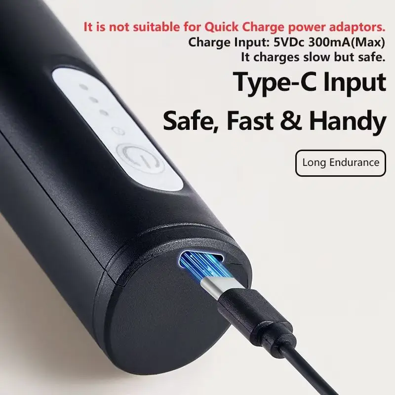 Recharge du mousseur à lait par USB-C