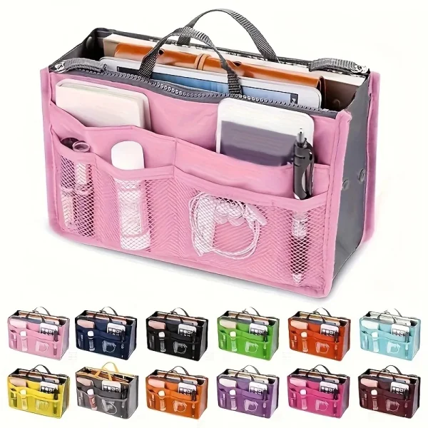 Organisateur de sac à main à poches