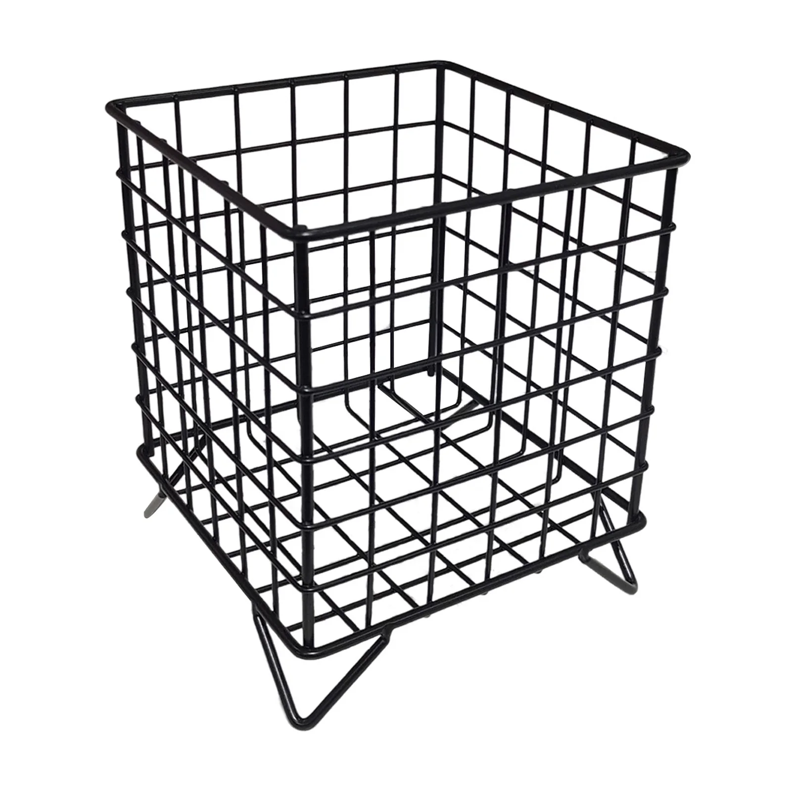 Panier grillagé noir