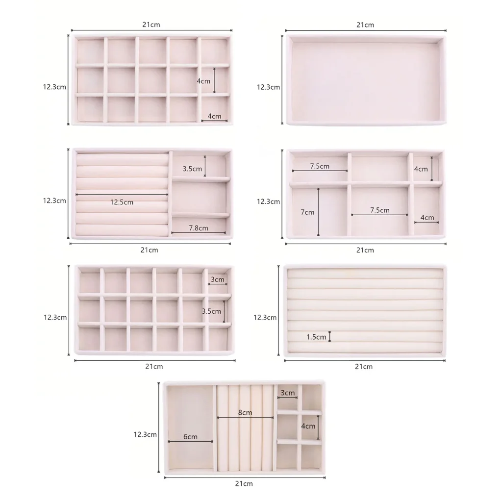 Dimensions des modèles
