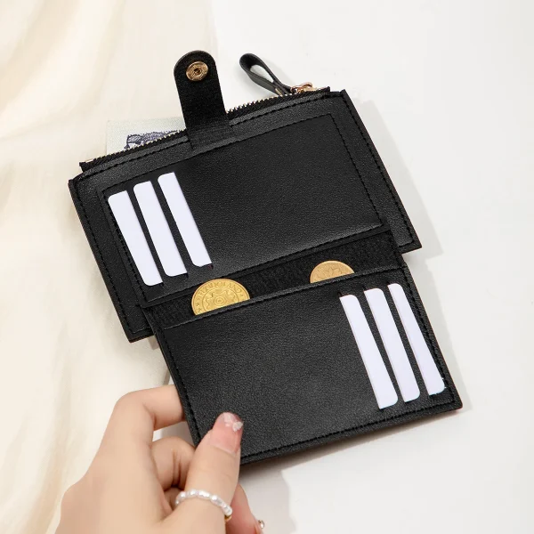 Porte-cartes ouvert
