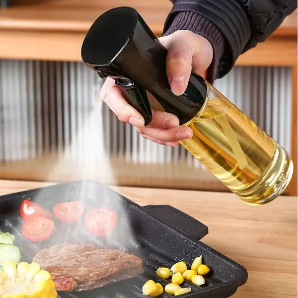 Pulvérisateur d'huile de cuisine à brume fine – 200, 300 ou 500 ml
