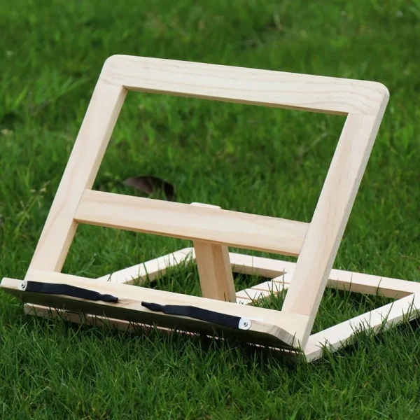 Pupitre de lecture en bois réglable