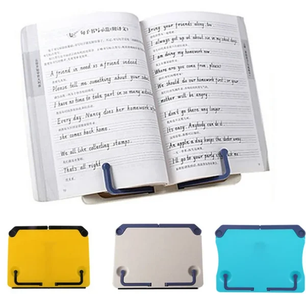 Pupitre de lecture pliable en plastique