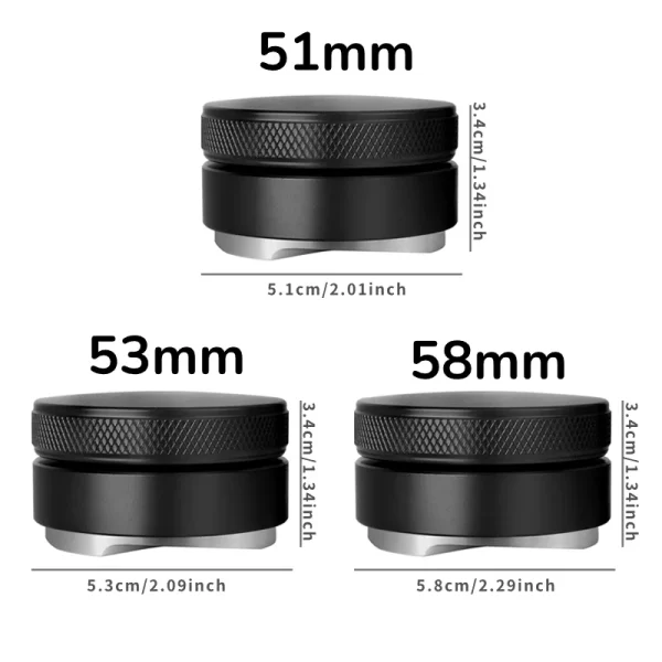 Trois diamètres de répartiteur : 51, 53 et 58 mm