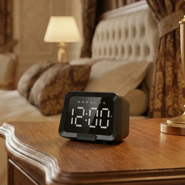 Réveil numérique enceinte Bluetooth