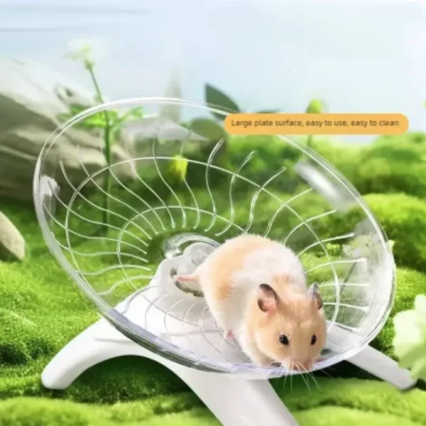 Roue soucoupe silencieuse pour hamster
