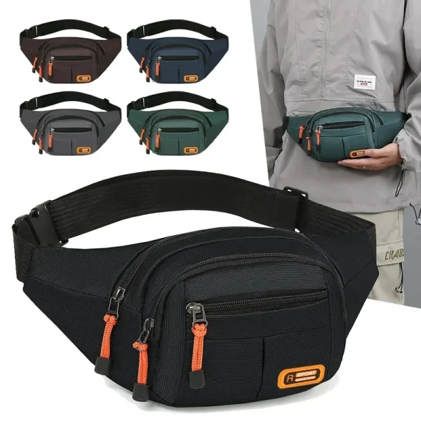 Sac banane Oxford grande contenance