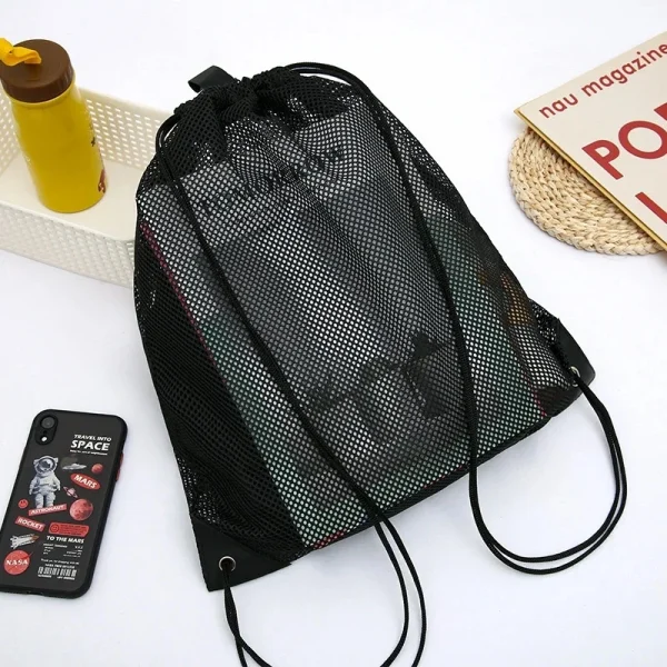 Sac à dos en filet à cordon