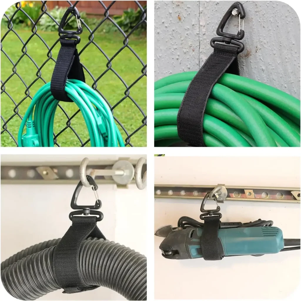 Tuyaux et outils suspendus
