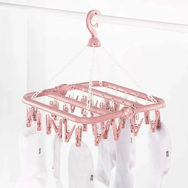Séchoir rose