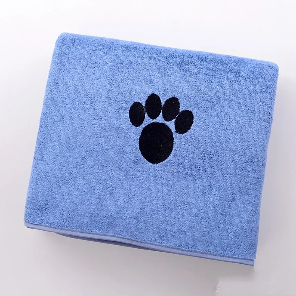 Serviette bleue