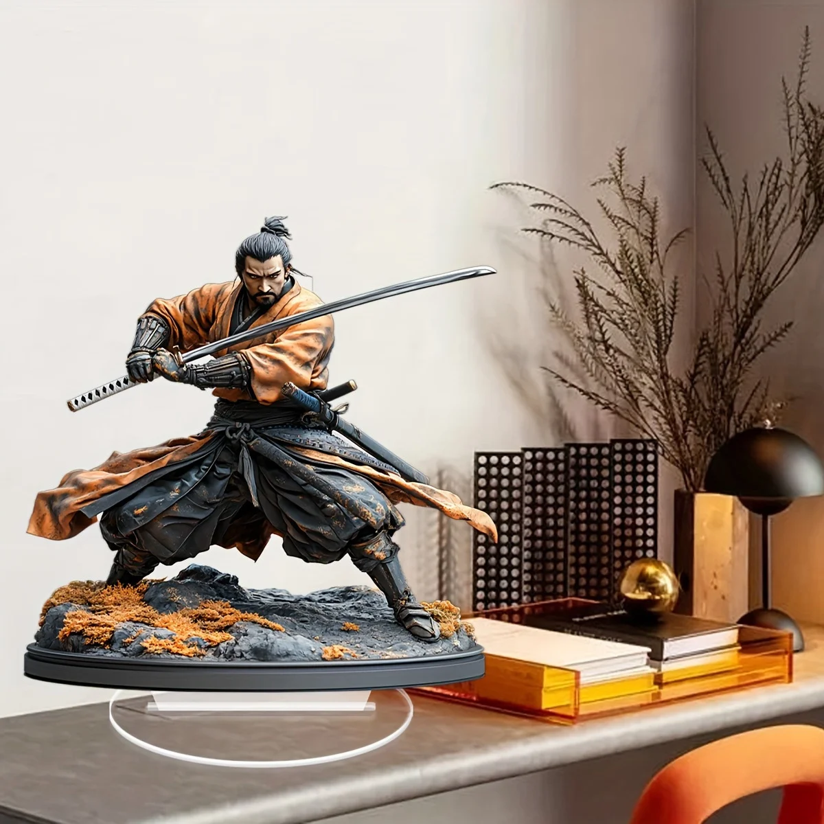 Samouraï sur un bureau