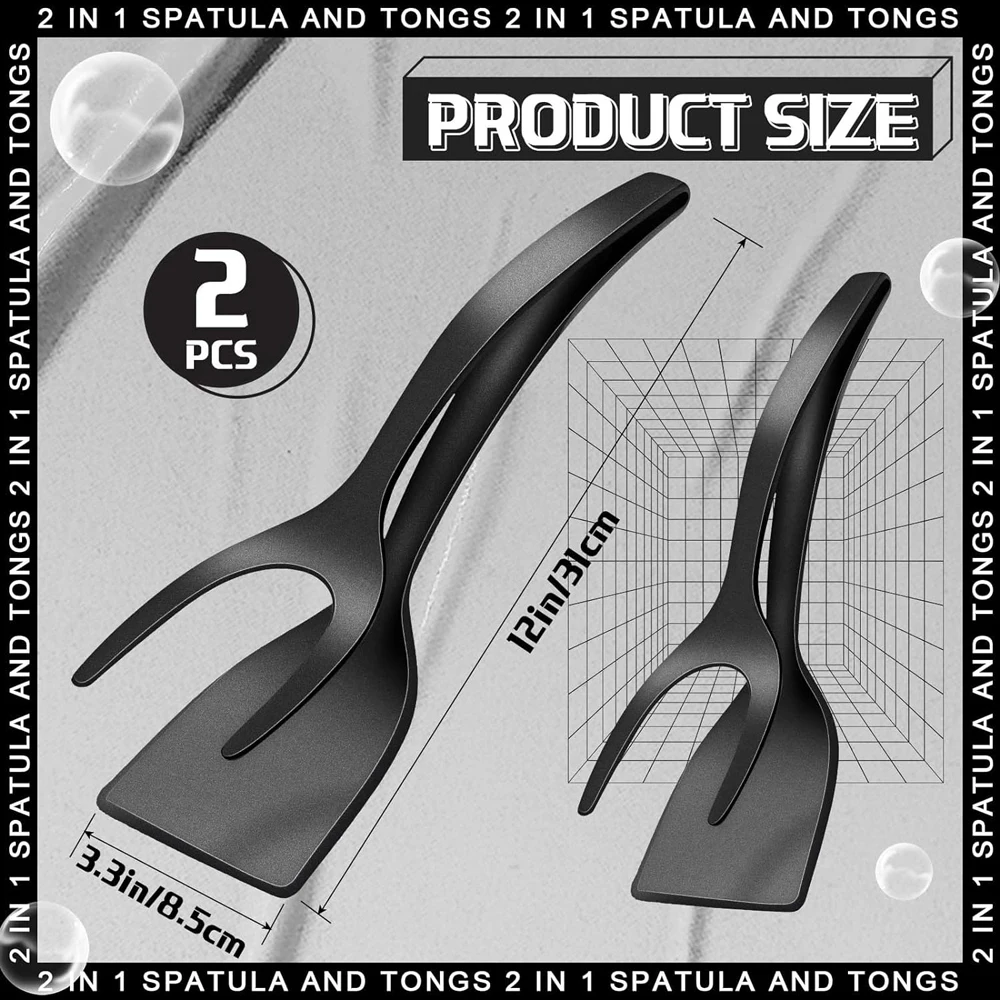Dimensions de la spatule-pince : 31 × 8,5 cm