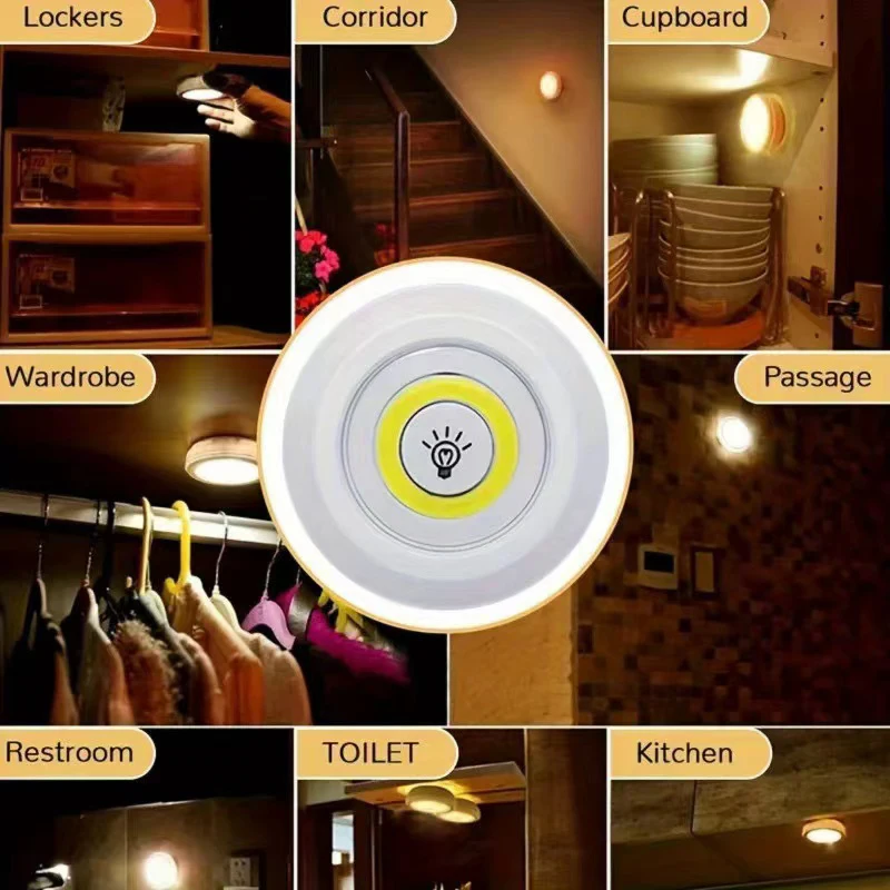 Spots dans les casiers, couloirs, placards et toilettes