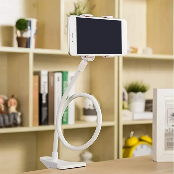 Support flexible à pince pour téléphone