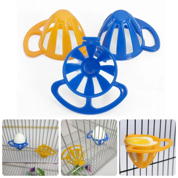 Support d'œuf et de légumes pour cage