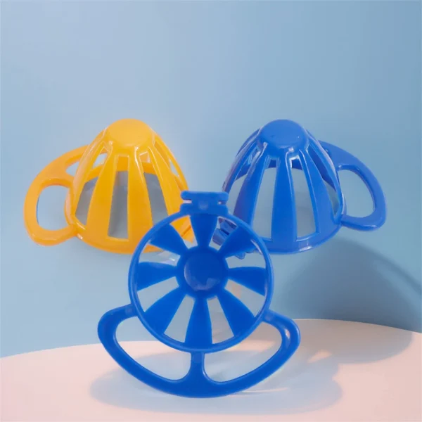 Supports bleu et jaune