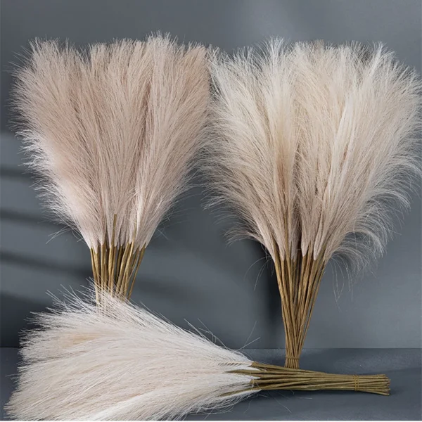 Tiges de pampa artificielle, lot de 5, 10 ou 20