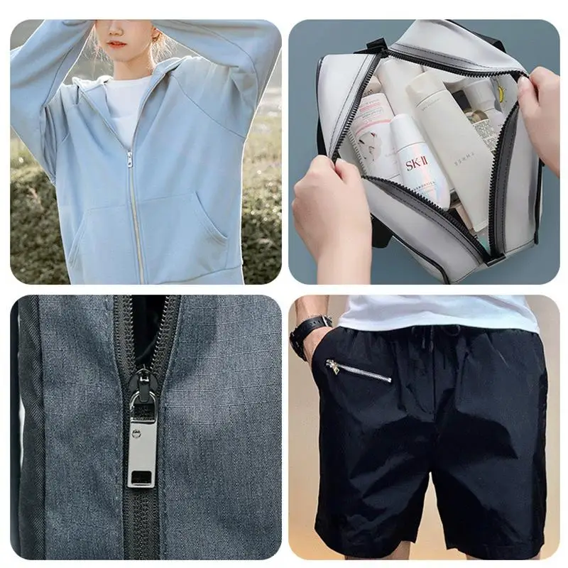 Tirettes de remplacement sur veste, trousse et short