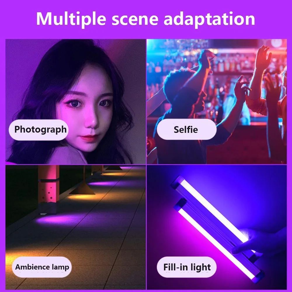 Usages : photo, selfie, ambiance, éclairage d'appoint