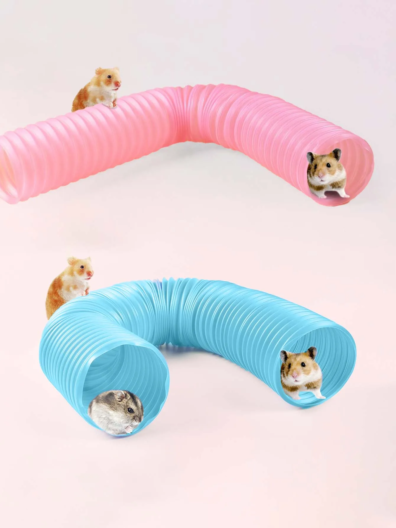 Tunnel extensible pour hamster, 2 tailles