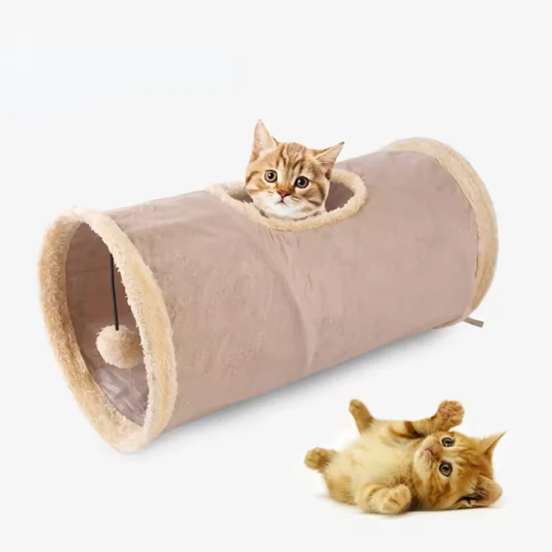 Chaton dans le tunnel