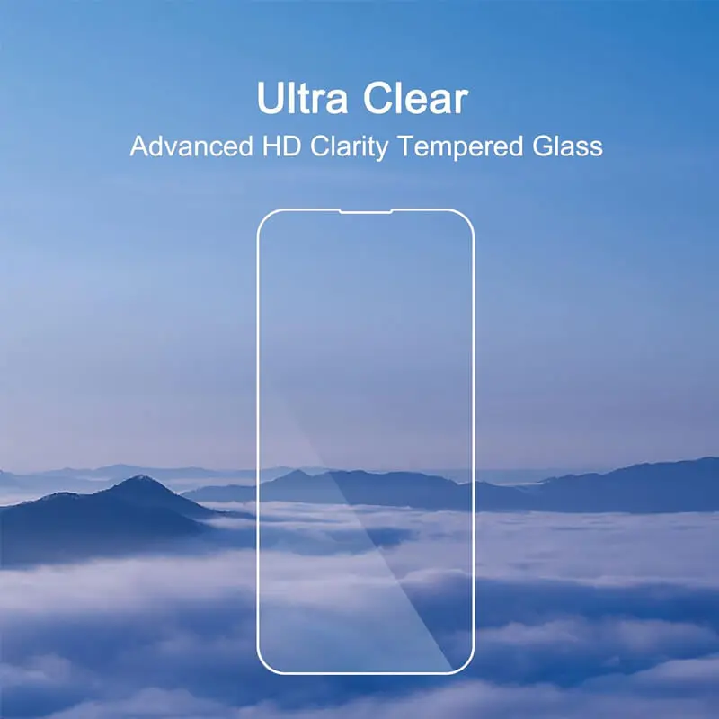 Transparence HD du verre trempé