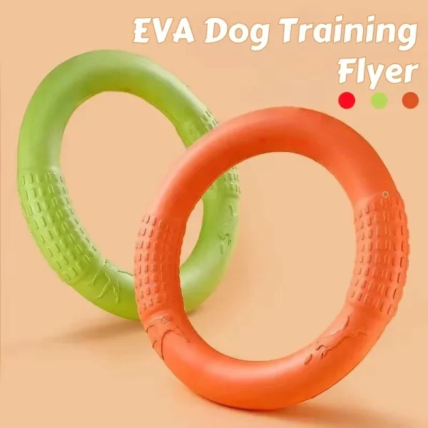 Anneau EVA flottant pour chien, 17 ou 27 cm
