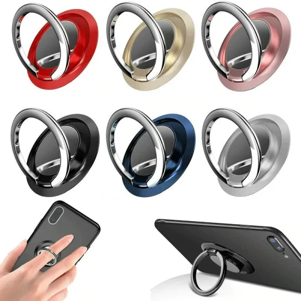 Bague support de téléphone rotative 360°