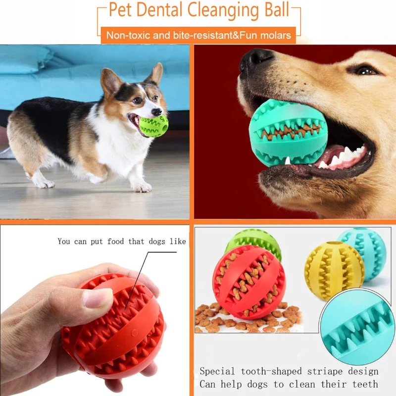 Balle dentaire distributrice de friandises : détail