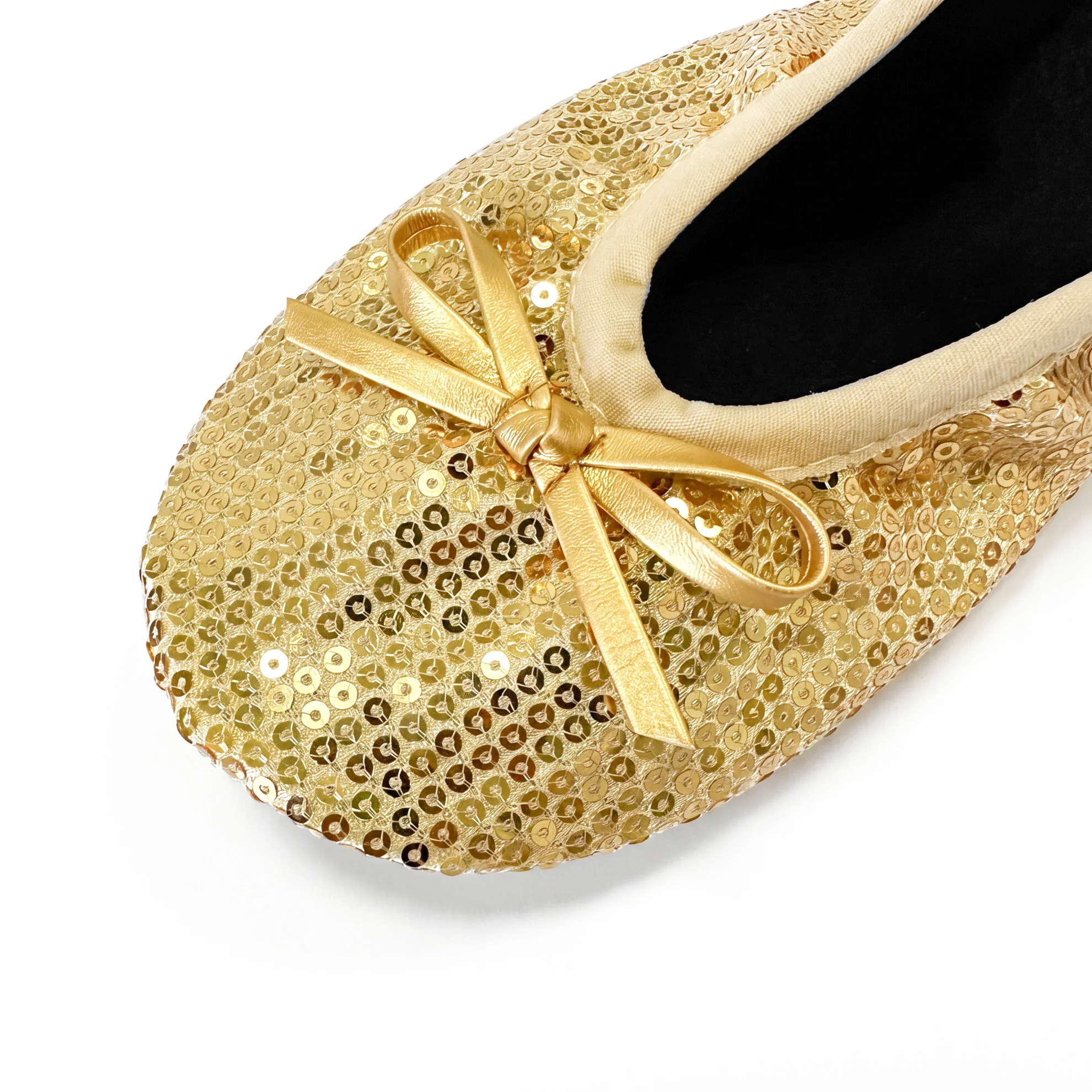 Ballerines pliables avec pochette : détail