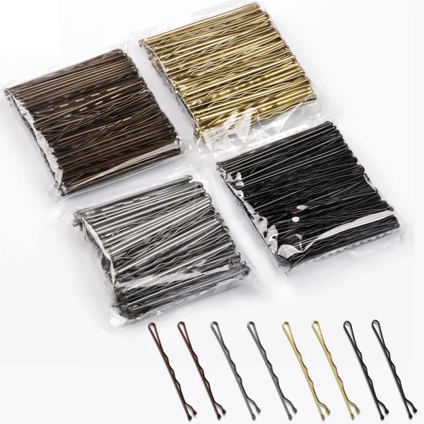 Barrettes ondulées à cheveux, lot