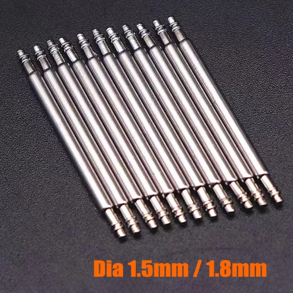 Barrettes à ressort pour bracelet de montre, lot de 10