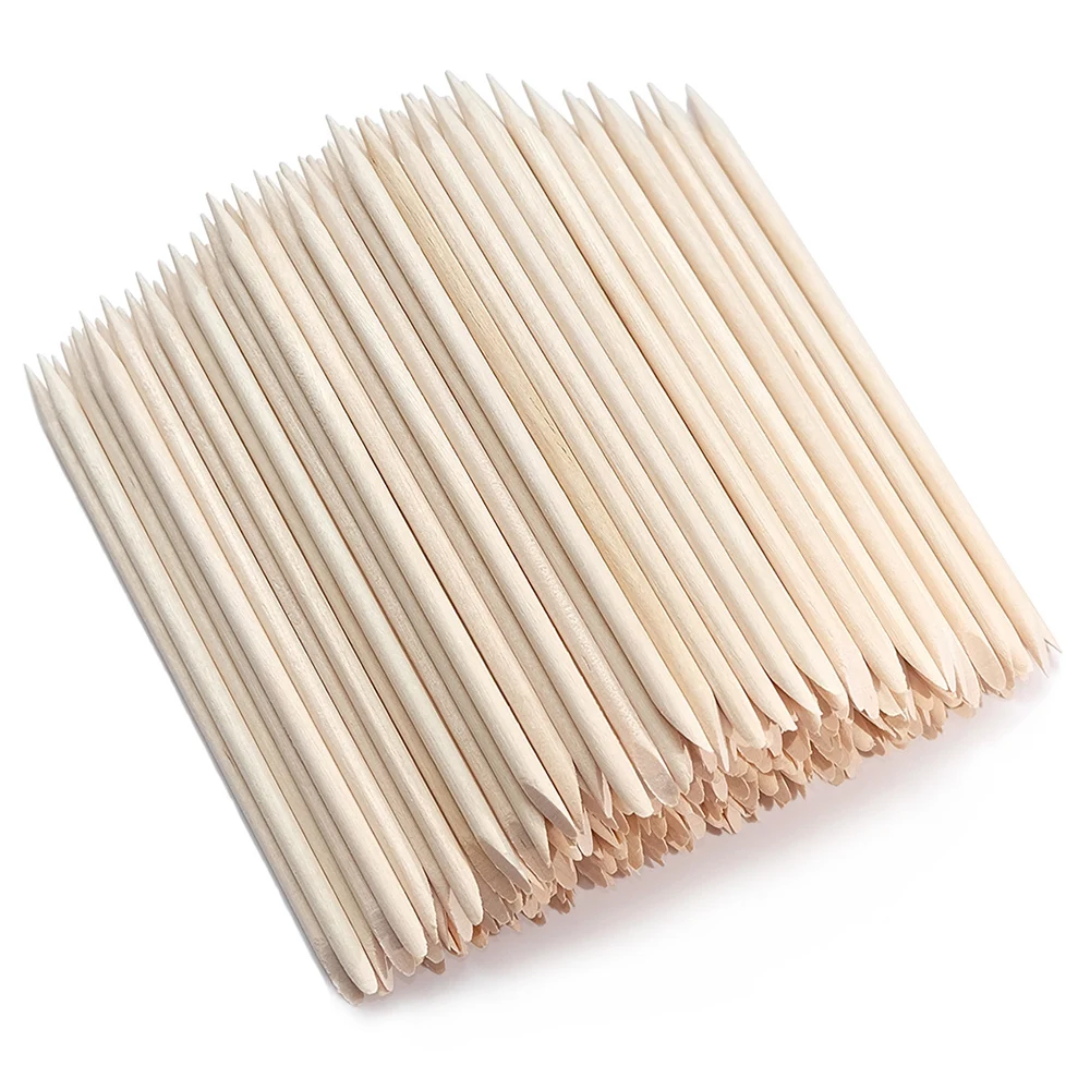 Bâtonnets en bois d'oranger pour cuticules