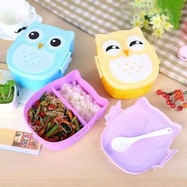Boîte à goûter hibou
