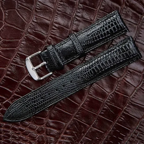 Noir, boucle argent