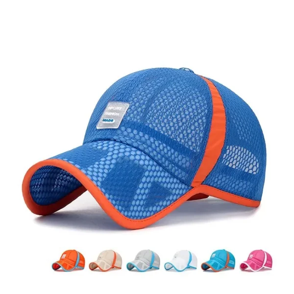 Casquette enfant en maille respirante