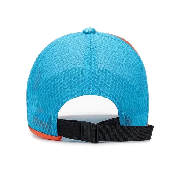 Casquette enfant en maille respirante : détail