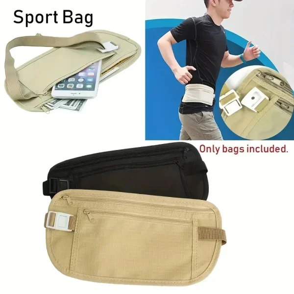 Ceinture porte-billets invisible