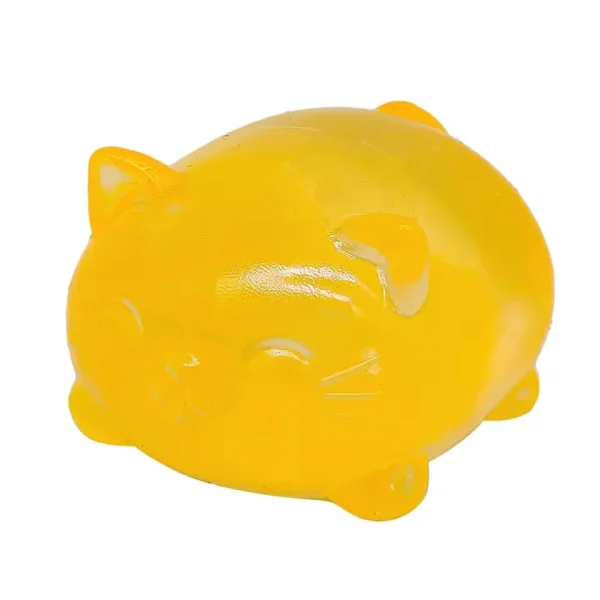 Chat anti-stress translucide